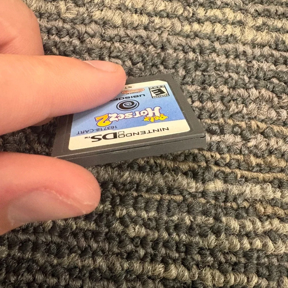Y2K Nintendo DS Petz Horsez 2 Ubisoft Video Game Cartridge NTR-YHZE-USA